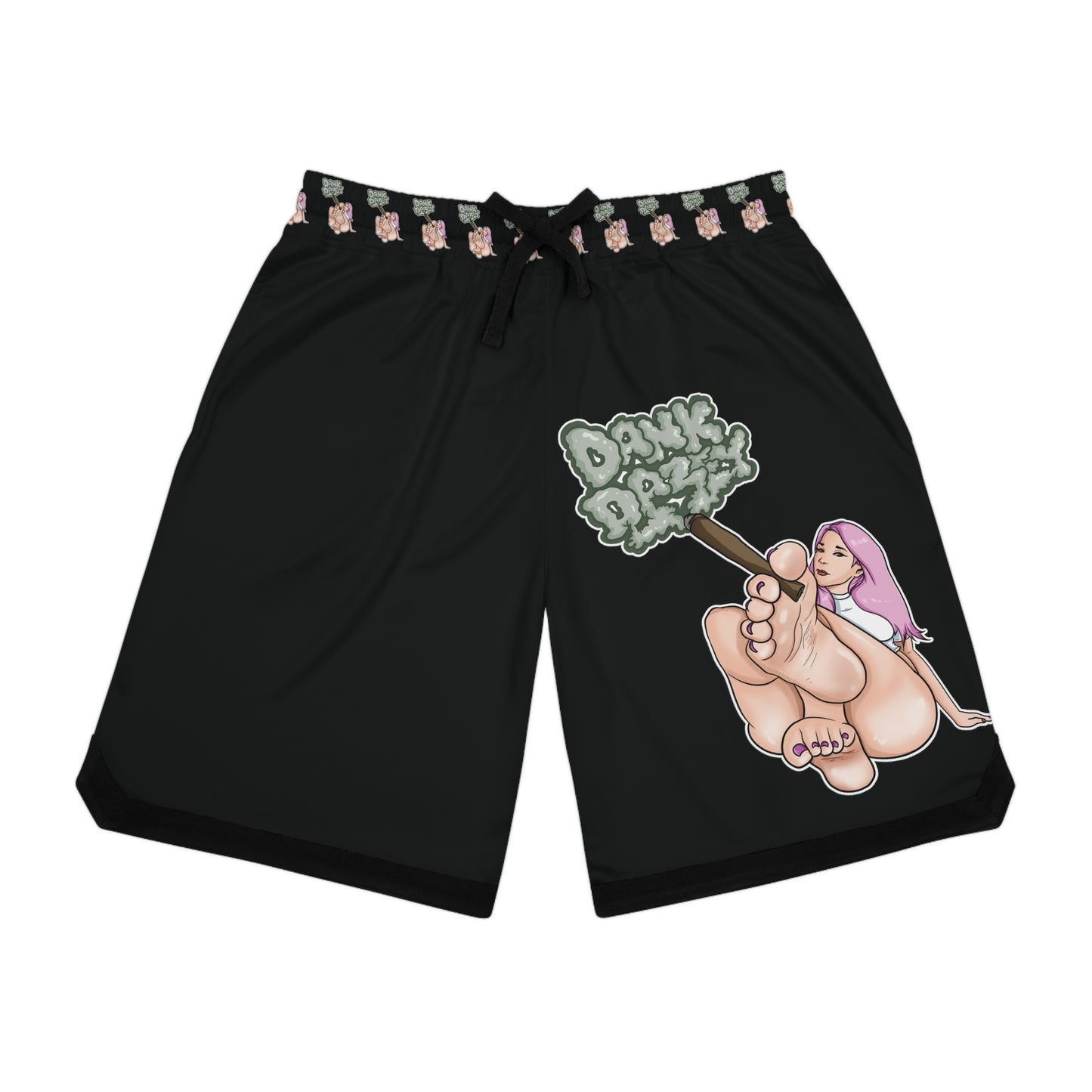 Basketball Rib Shorts (AOP)
