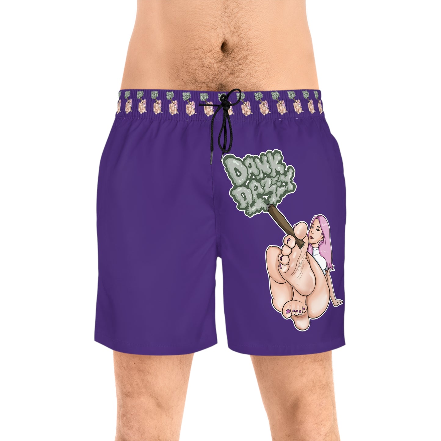 Men's Mid-Length Swim Shorts (AOP)