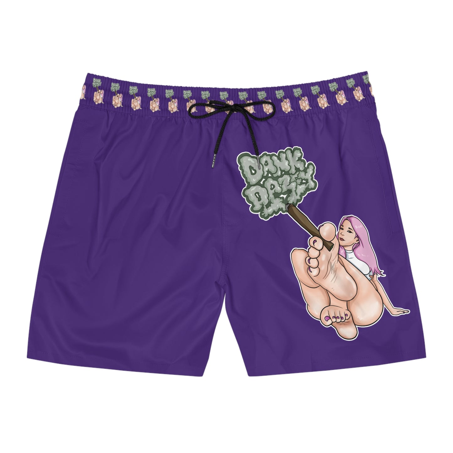 Men's Mid-Length Swim Shorts (AOP)