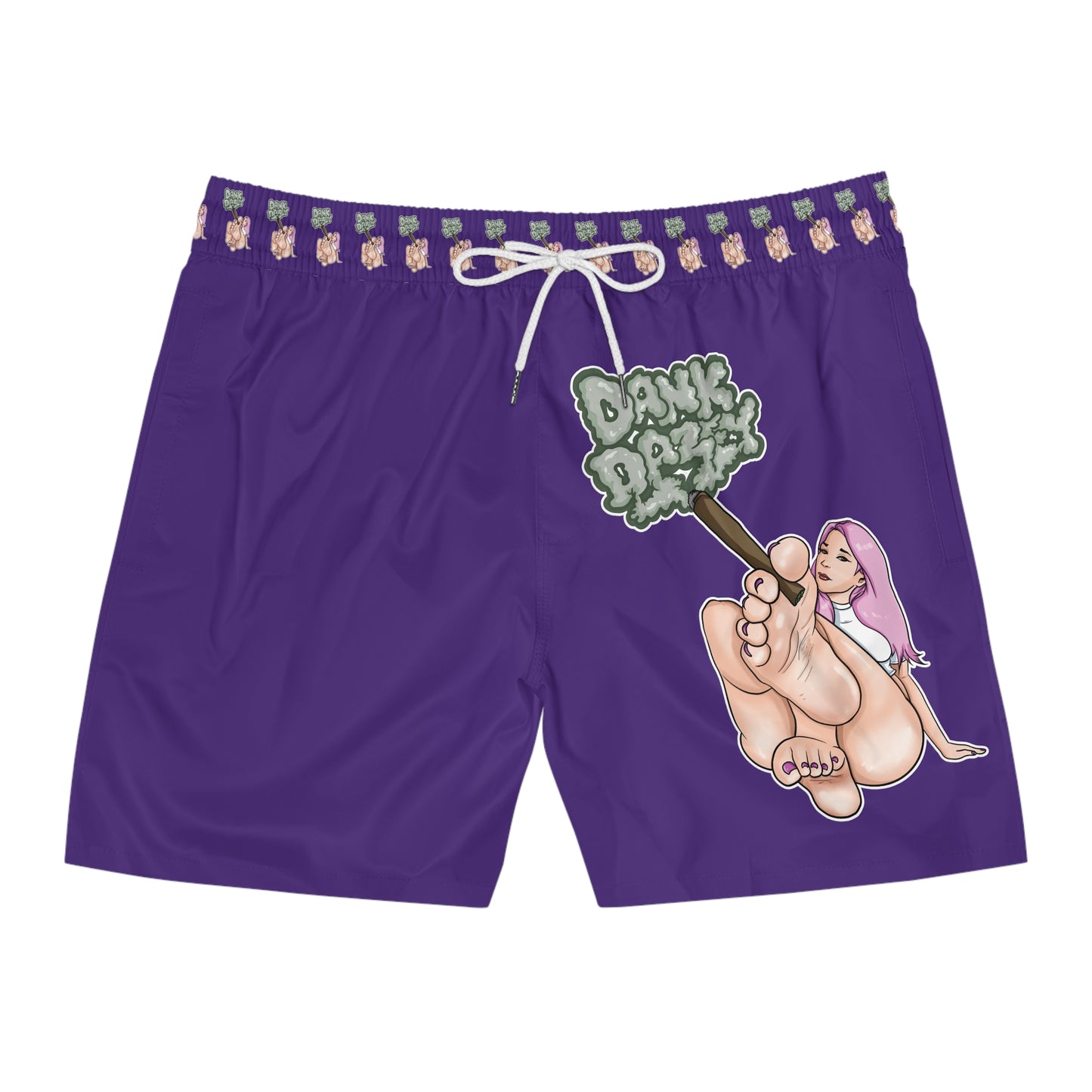 Men's Mid-Length Swim Shorts (AOP)