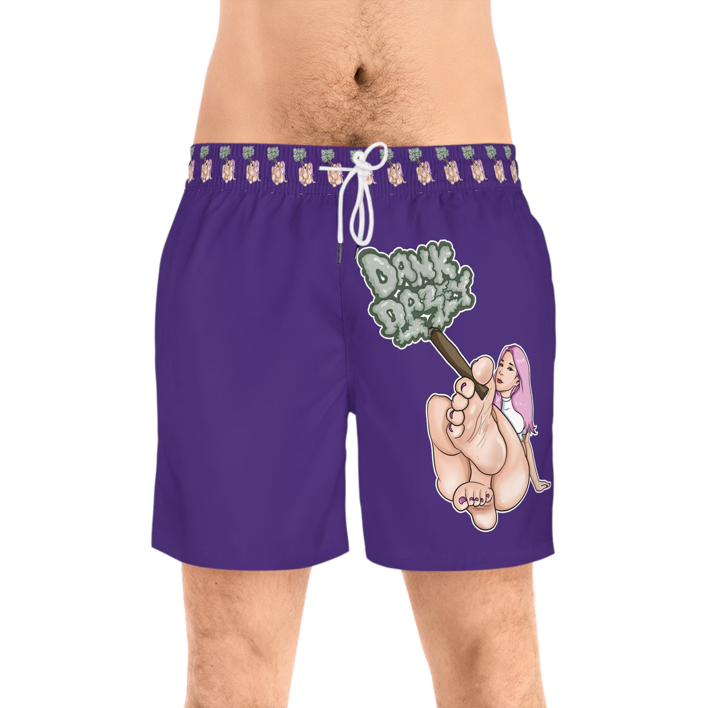 Men's Mid-Length Swim Shorts (AOP)